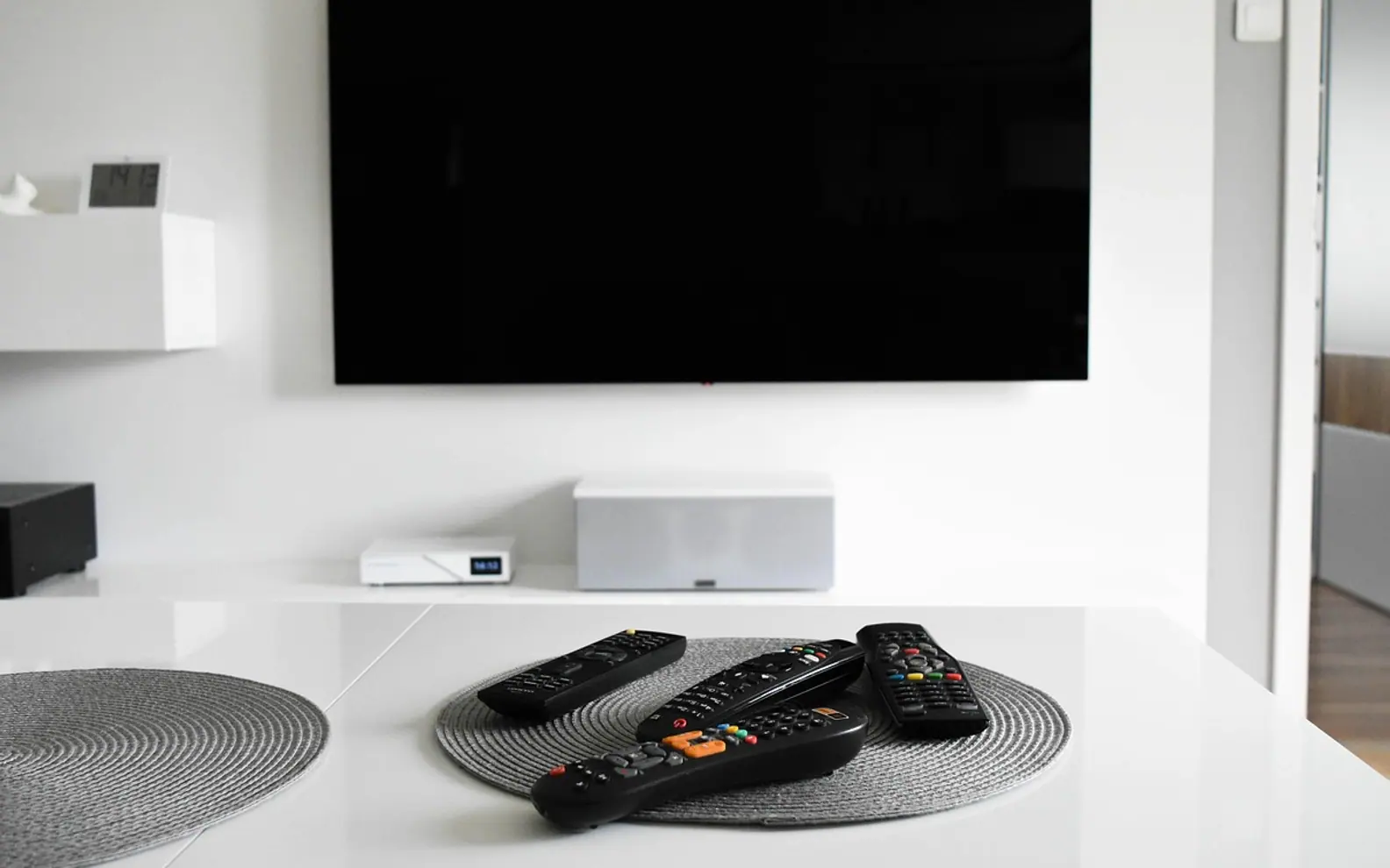 Tv set, tv and television